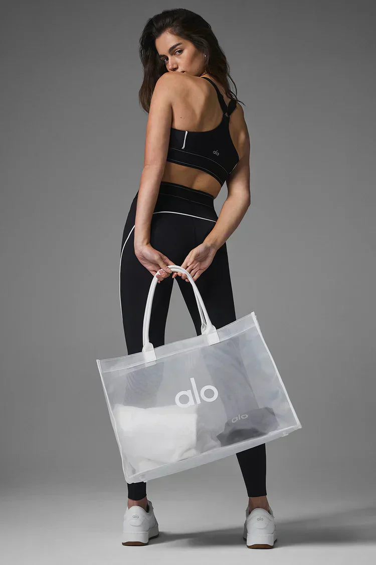 Transparent Tote Bag White