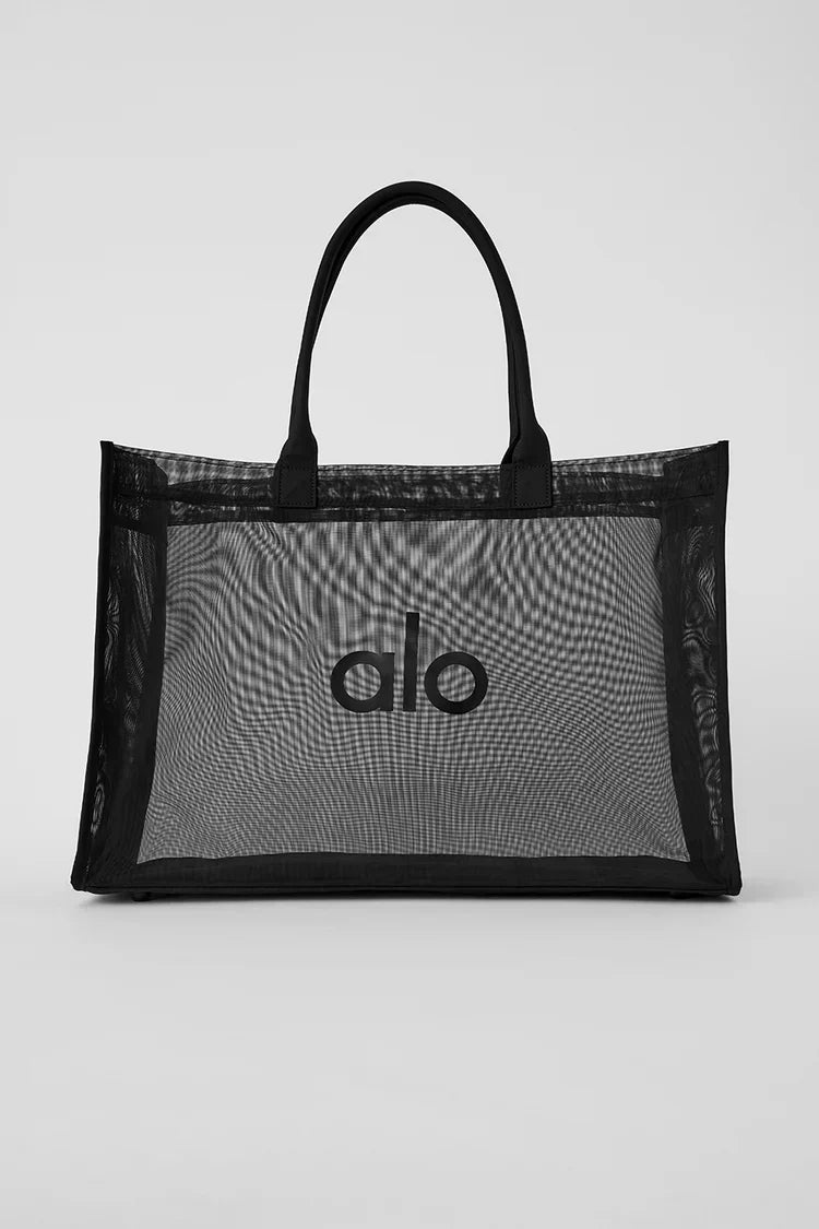 Transparent Tote Bag Black