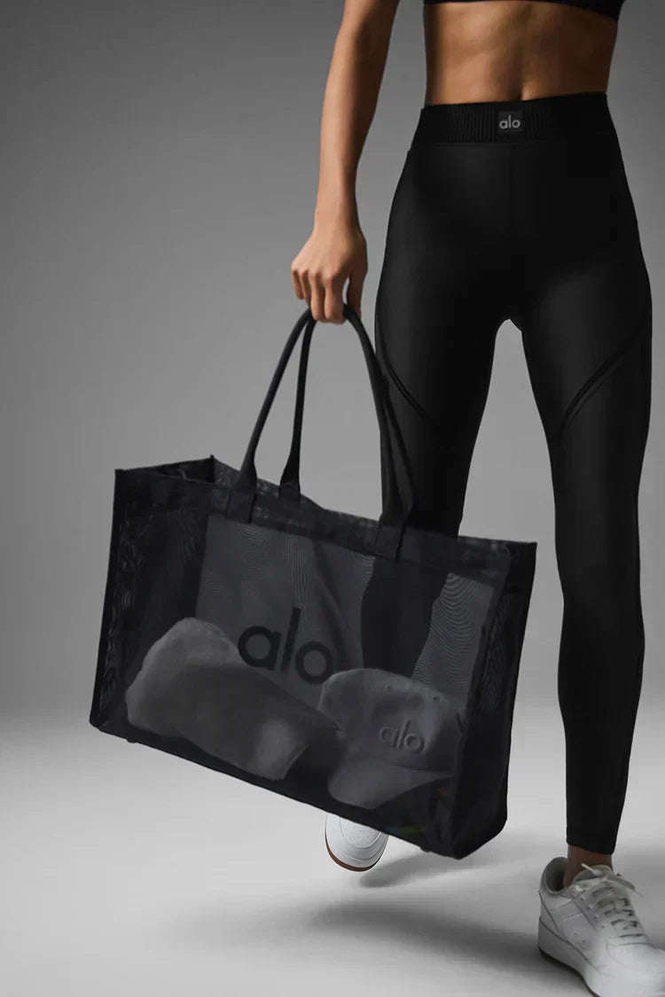 Transparent Tote Bag Black