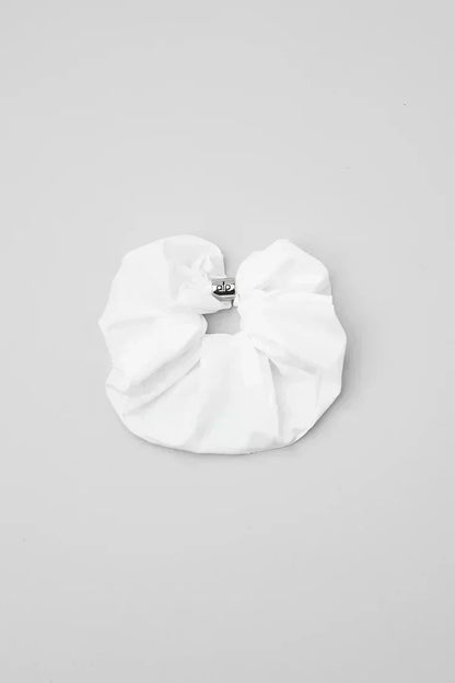 Bead It Oversized Scrunchie White