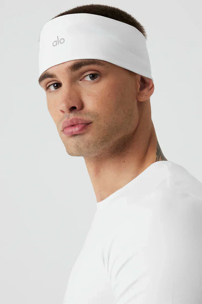 Performance Conquer Headband White