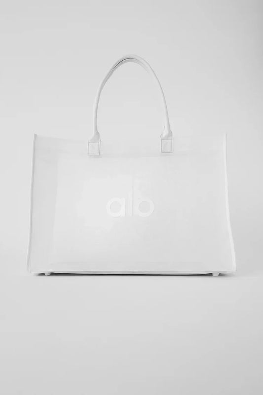 Transparent Tote Bag White